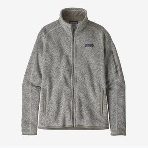 Patagonia Women's Better Sweater Full Zip Jacket - Large - Birch White - NEW